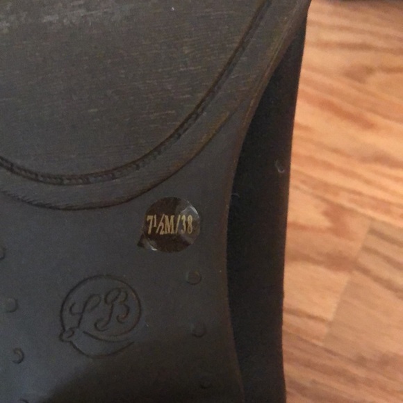 NWT Lucky Brand Leather Blandre Round Toe Zip Up Ankle Boots Black & Brown 7.5 - Picture 9 of 13